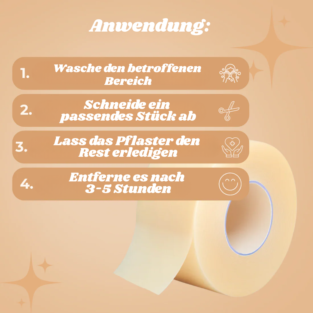 Solazis®-Hydrokolloid Rolle für Akne & Narben