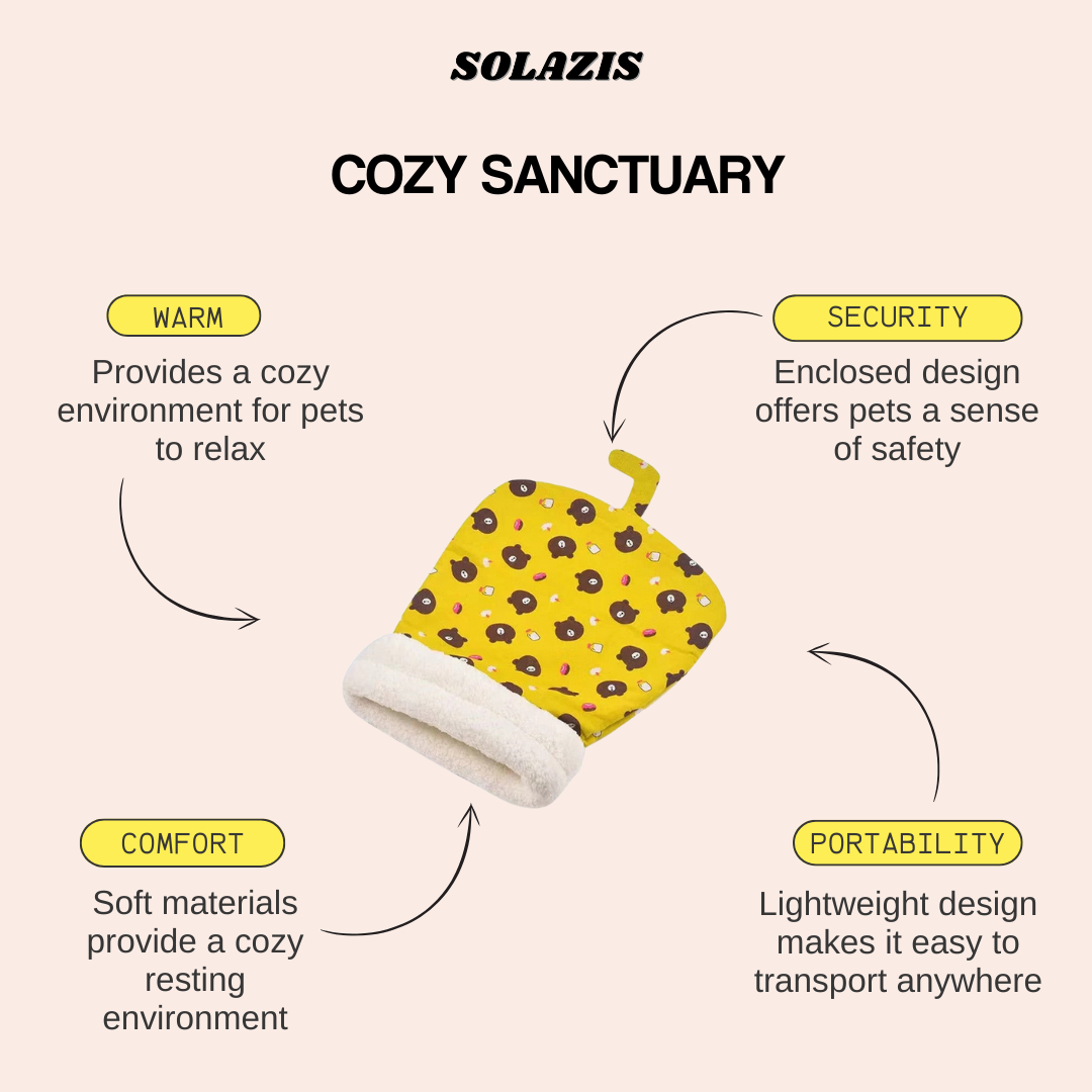 Solazis®-Cozy Cat Winter Sleeping Bag
