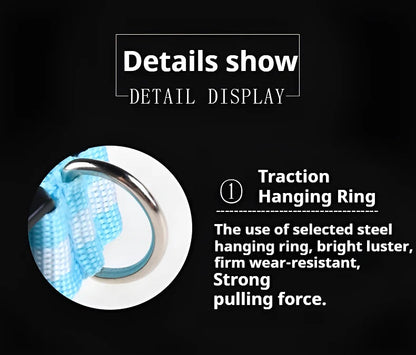 LED Dog Collar – Luminous Nylon Night Safety Collar for Pets