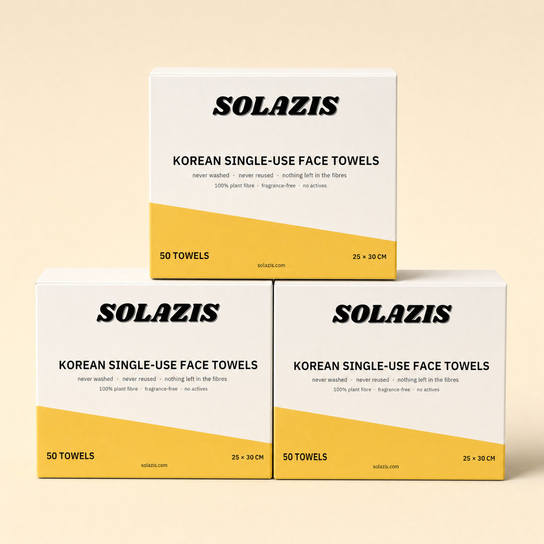 3 boxes — 150 towels